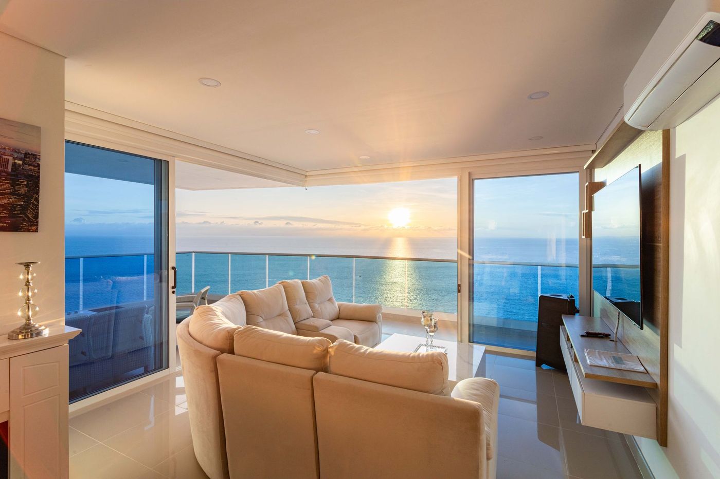 Luxury sea-view apartment interior, Paje development